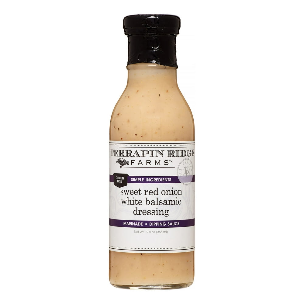 Sweet Red Onion White Balsamic Dressing