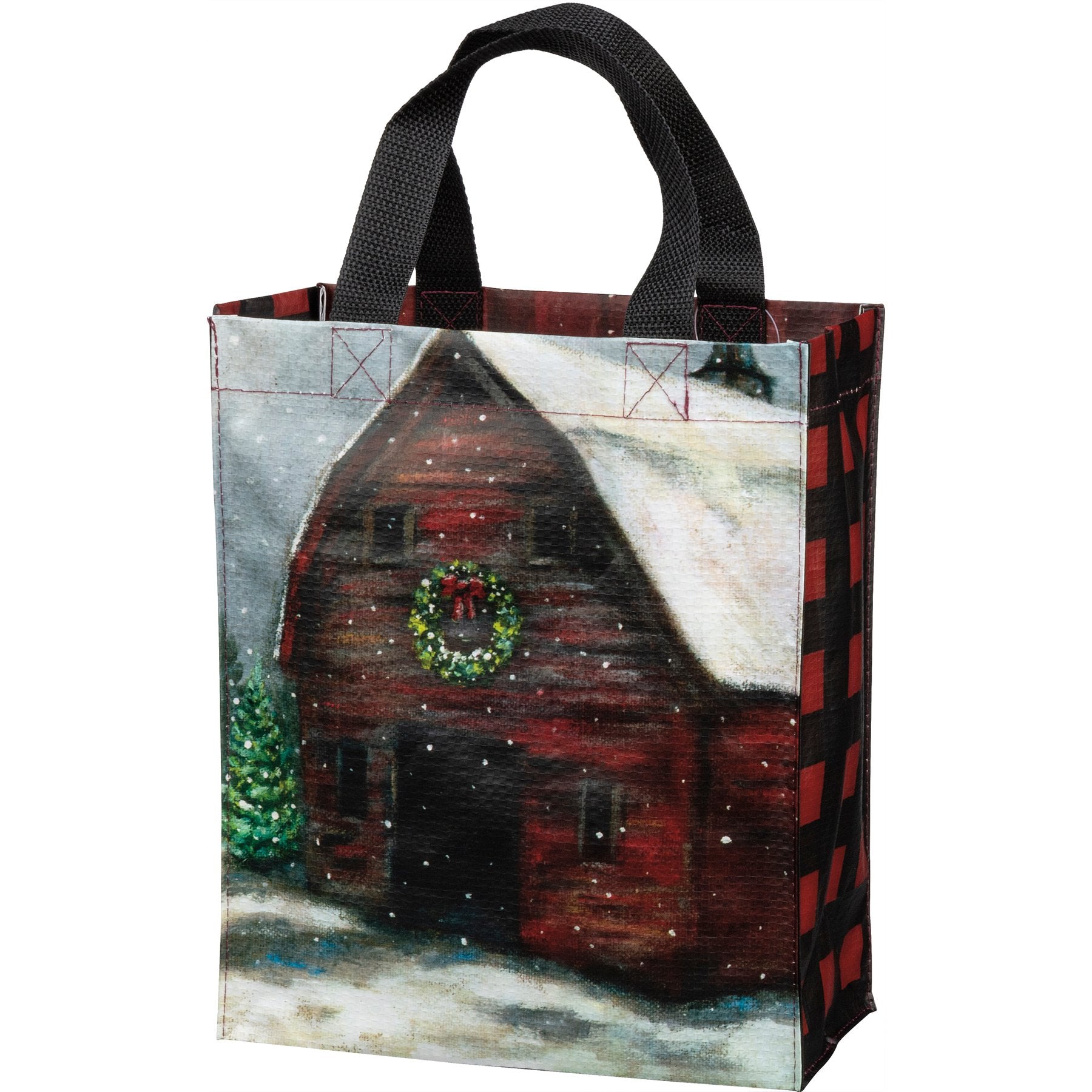 Snowy Farm Family - Daily Tote