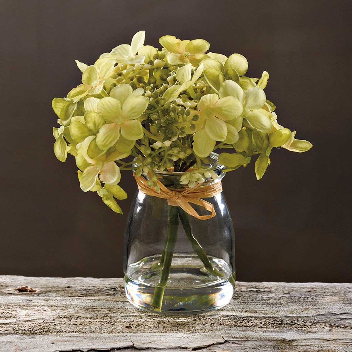 Green Hydrangea Vase