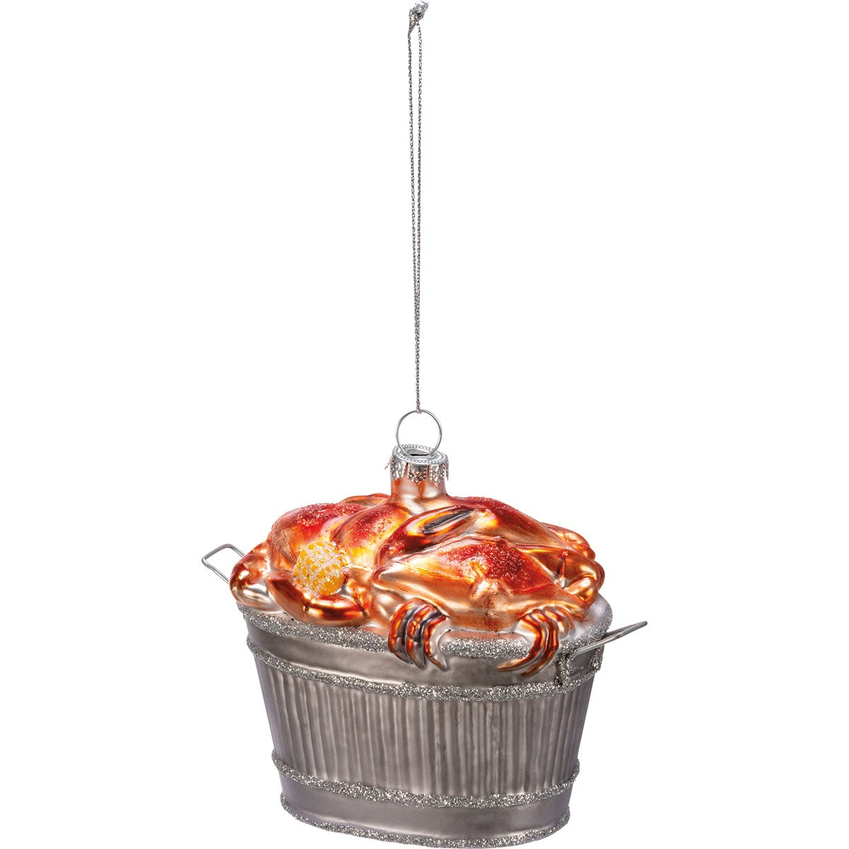 Crab Basket Ornament
