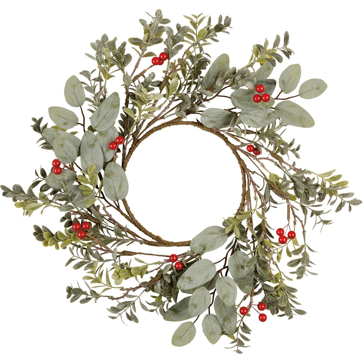 Eucalyptus And Berries Wreath