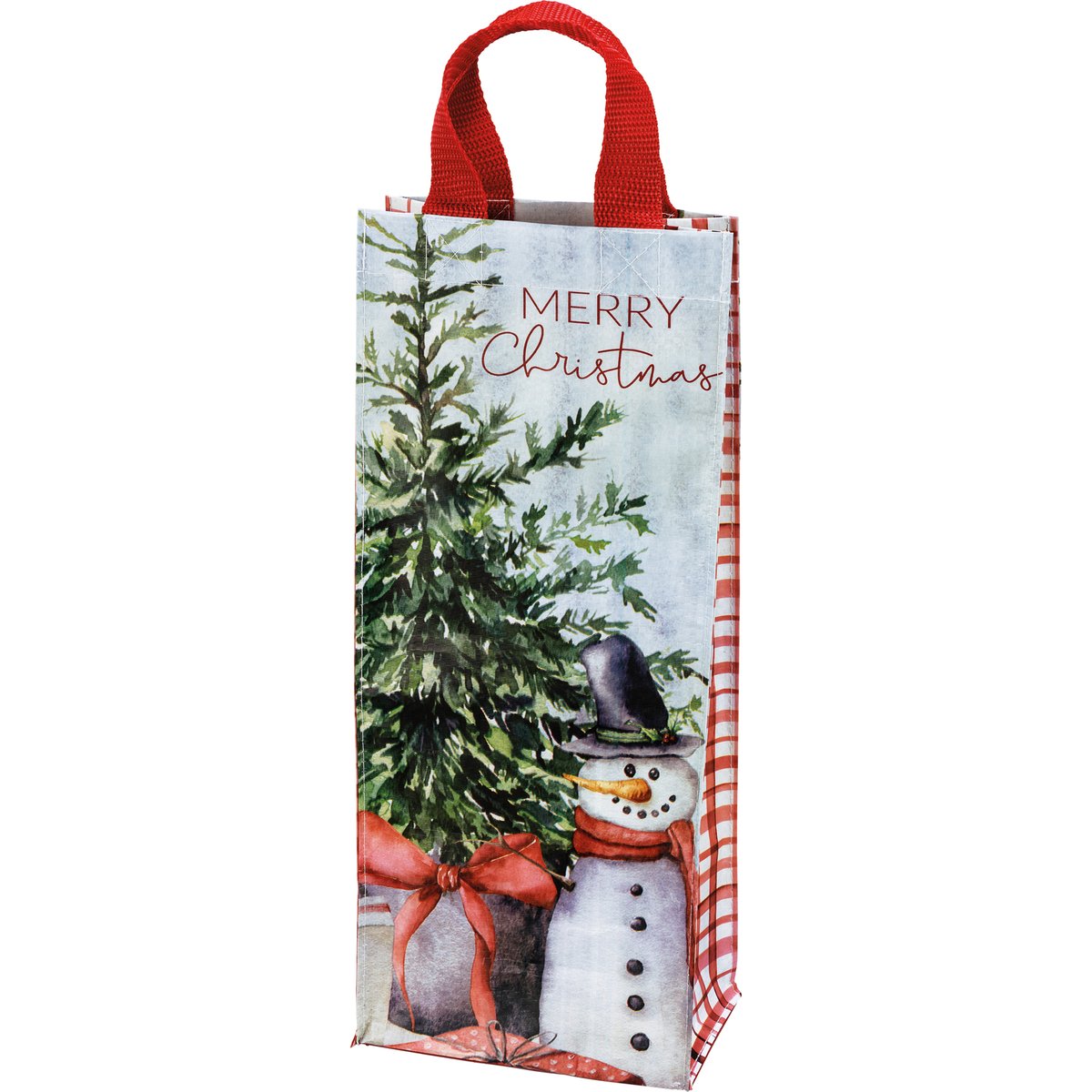 Merry Christmas - Wine Tote