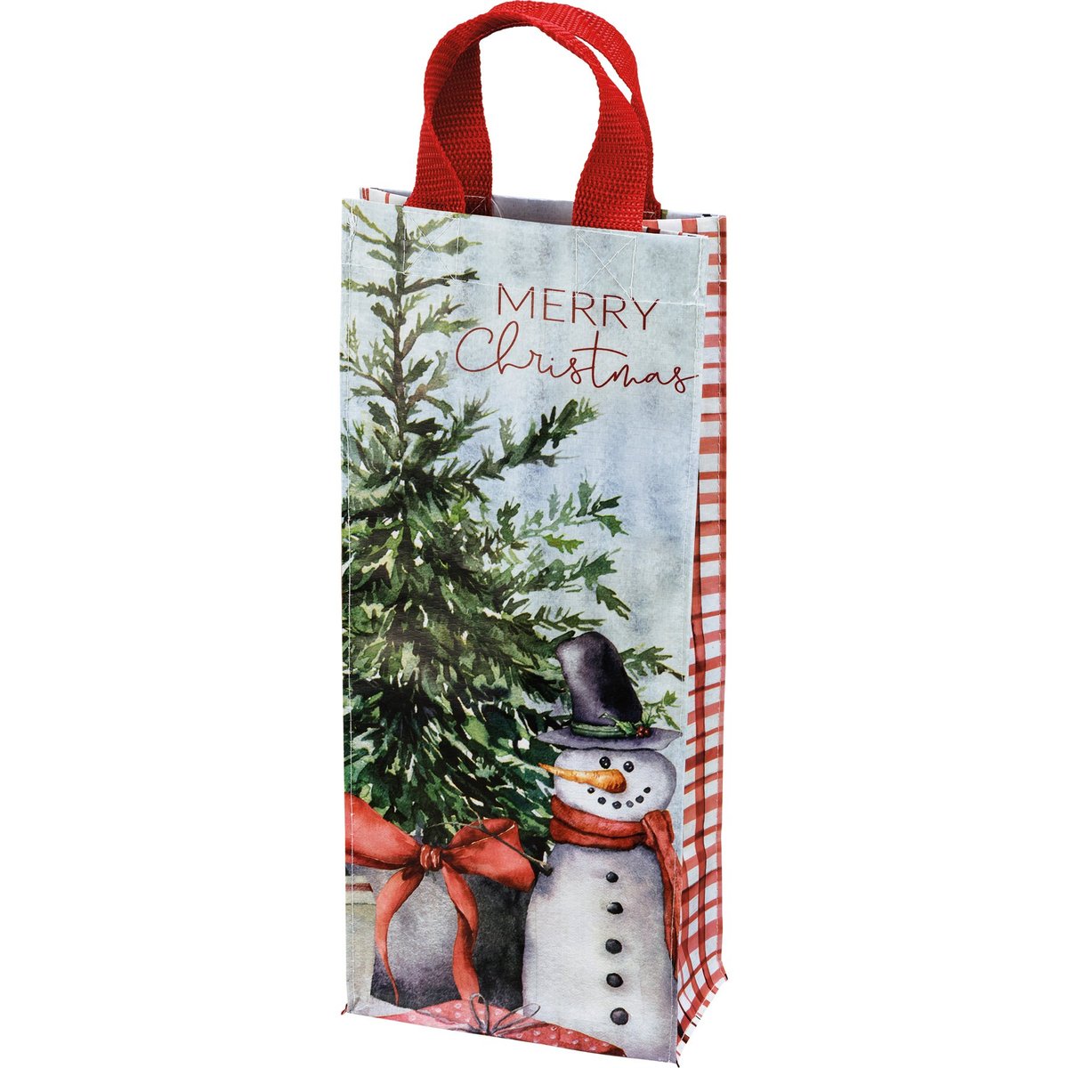Merry Christmas - Wine Tote