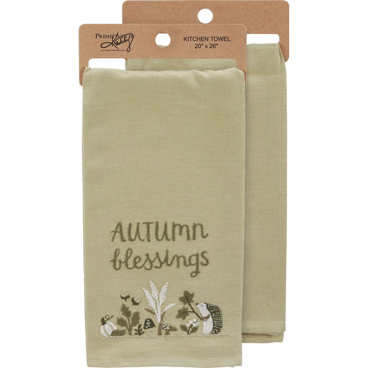 Autumn Blessings- Dish Towels