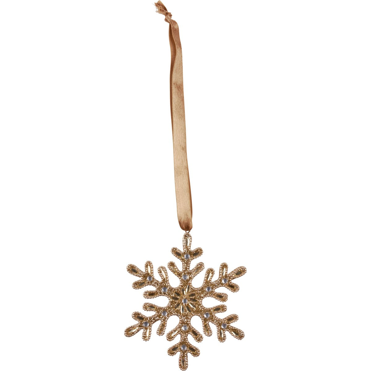 Beaded Snowflake Ornament