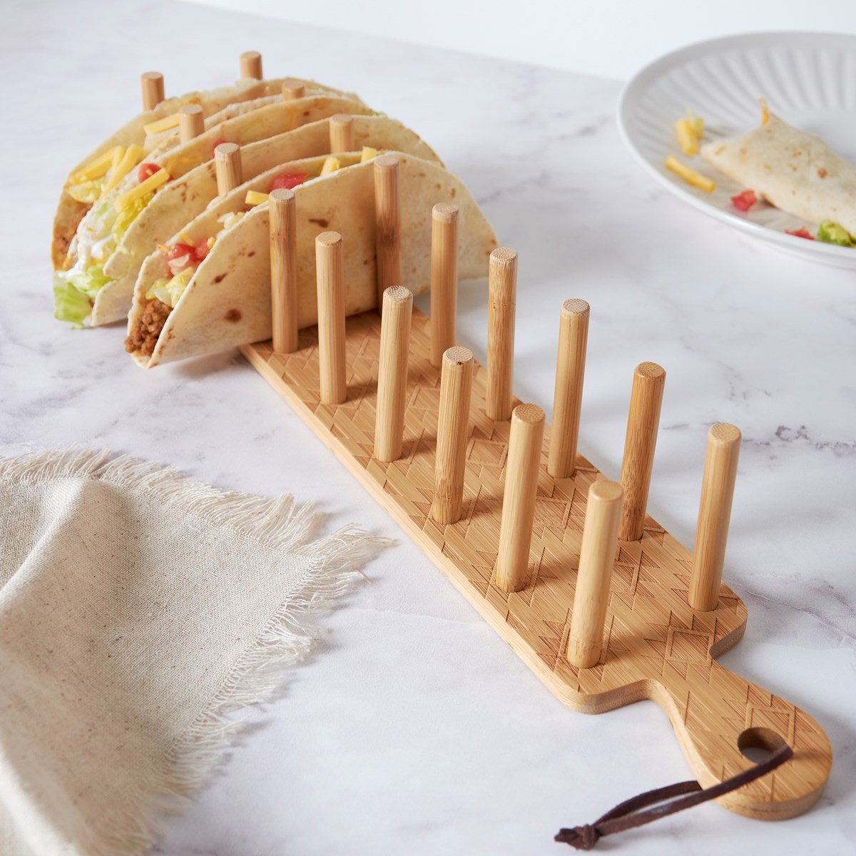 Taco Holder - Aztec Pattern