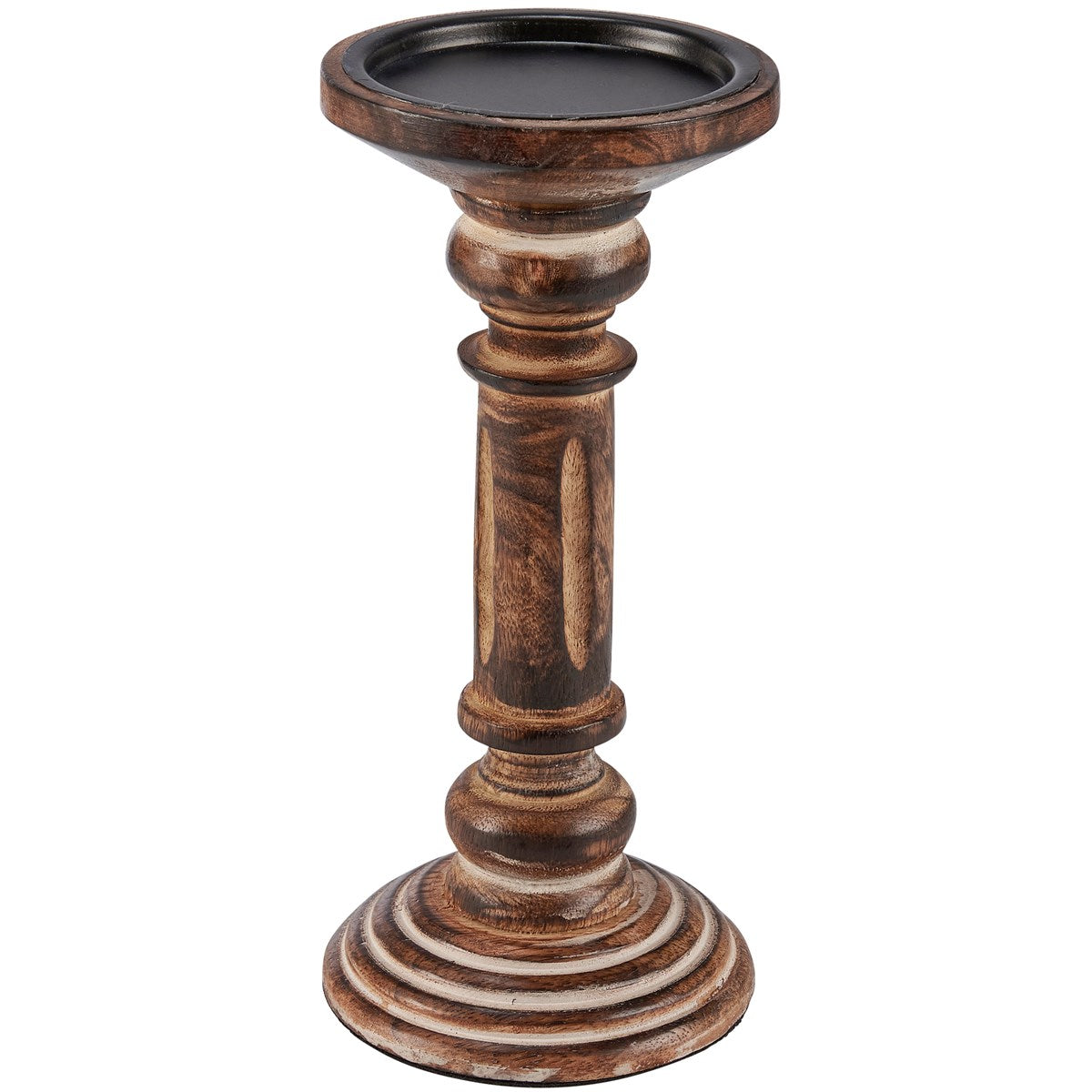 Tall Carved - Candle Holder