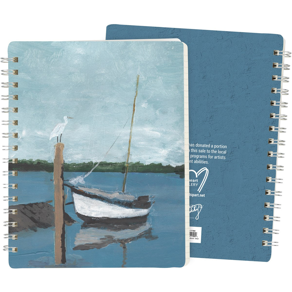 Boat - Spiral Notebook