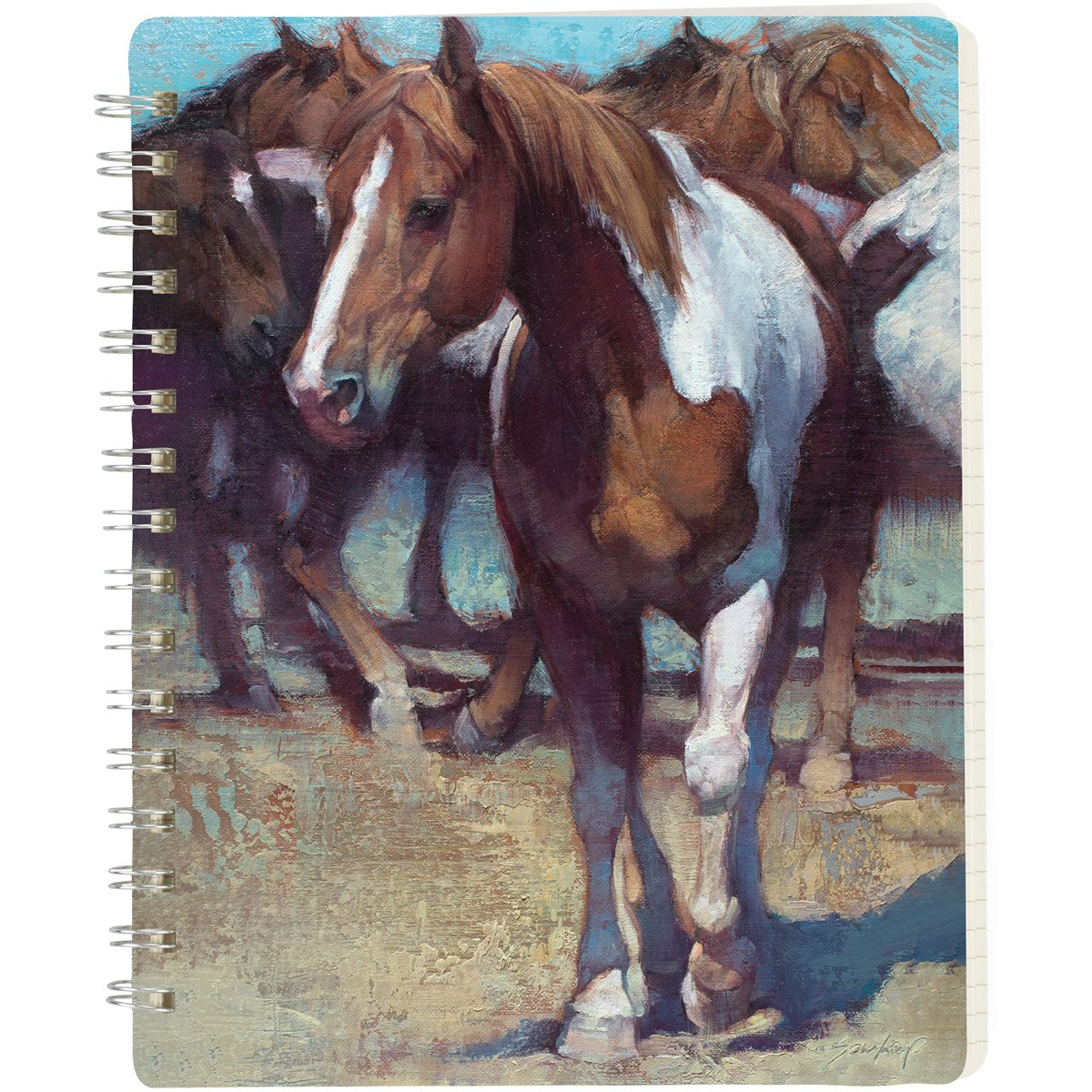 Horses - Spiral Notebook