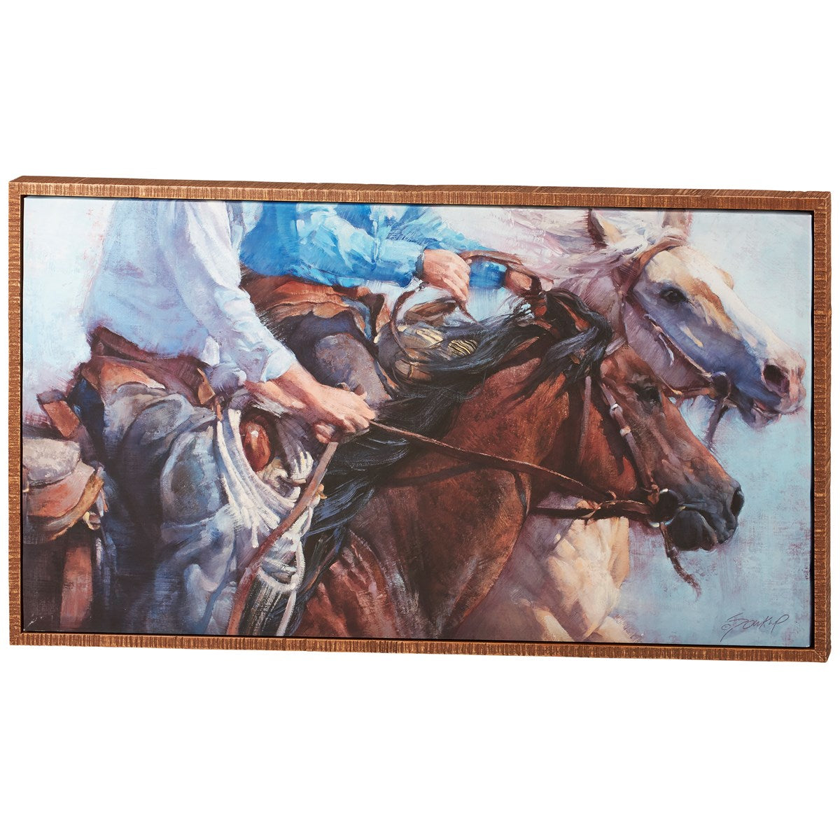 Western Riders - Framed Wall Art