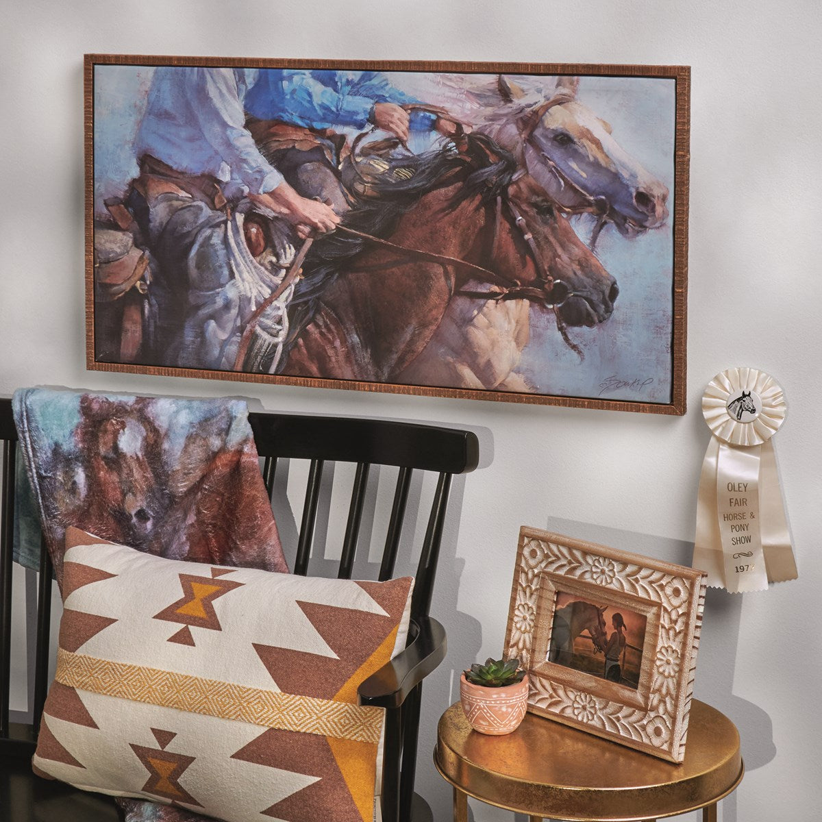 Western Riders - Framed Wall Art