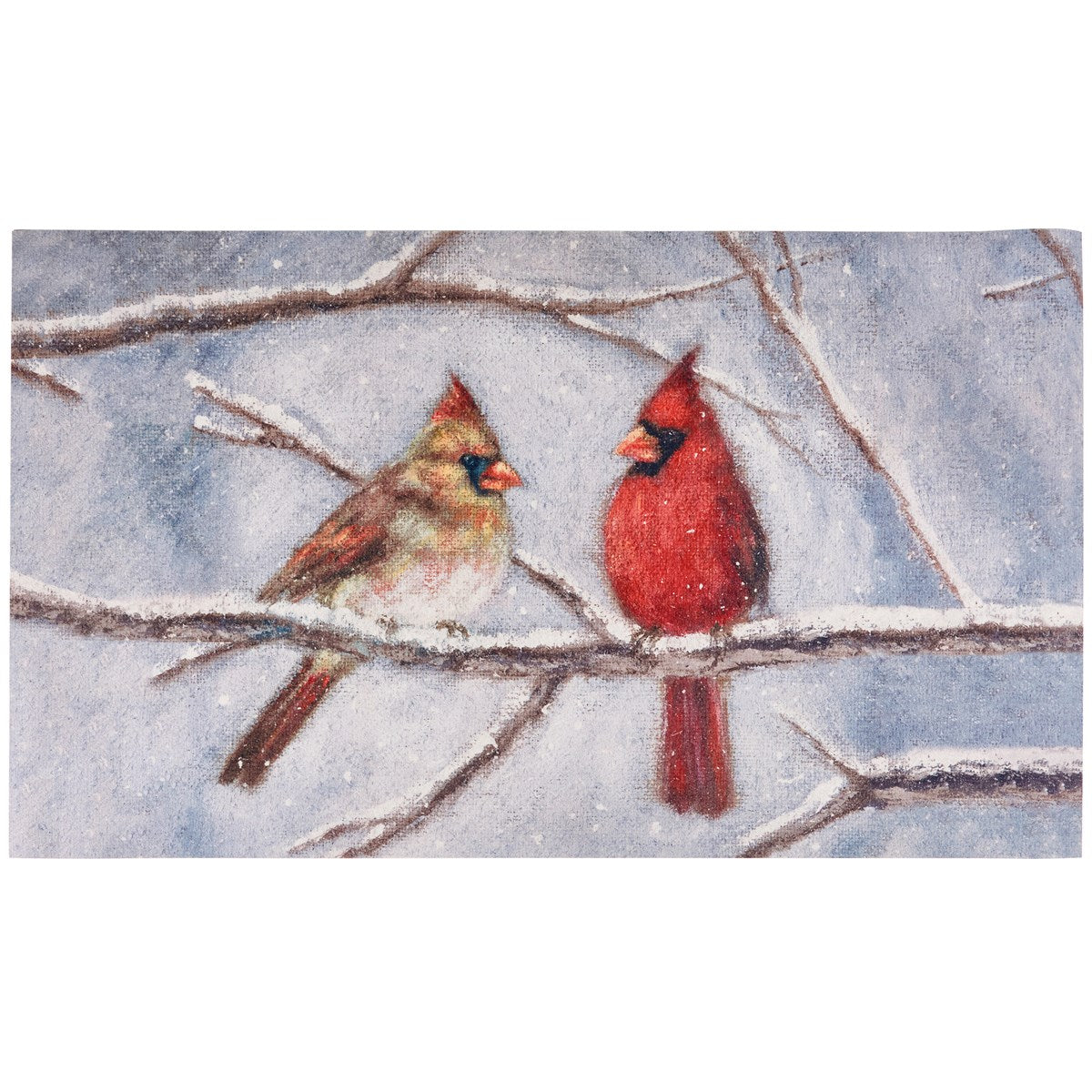 Cardinal Couple Indoor/Outdoor Rug