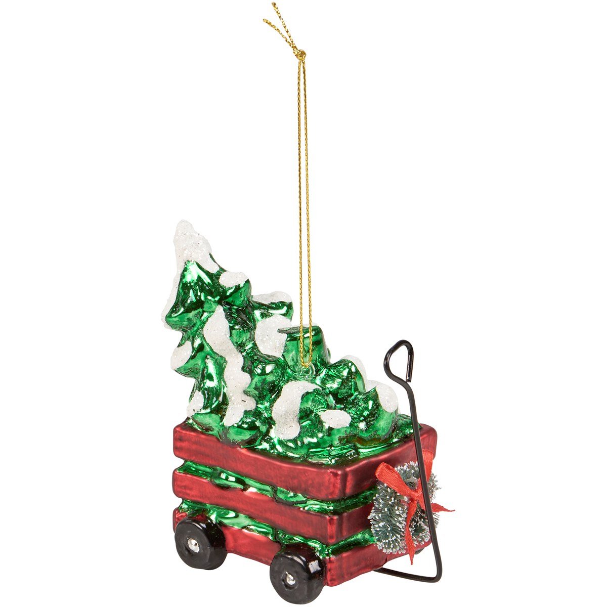 Glass Tree Delivery Ornament