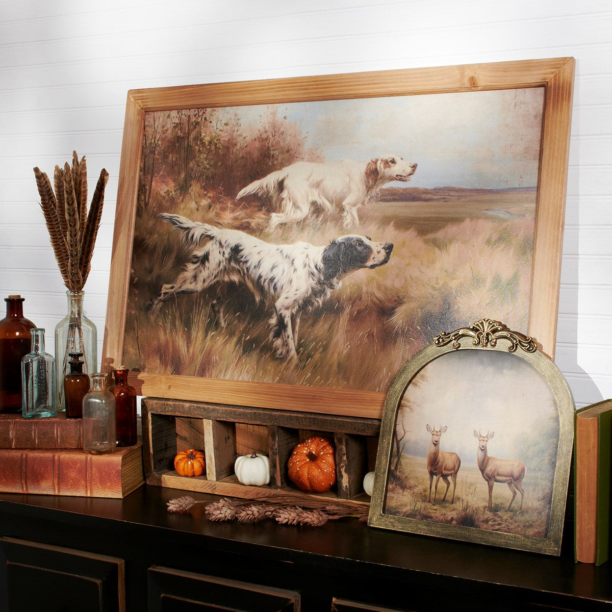 Hunting Dogs - Framed Wall Art