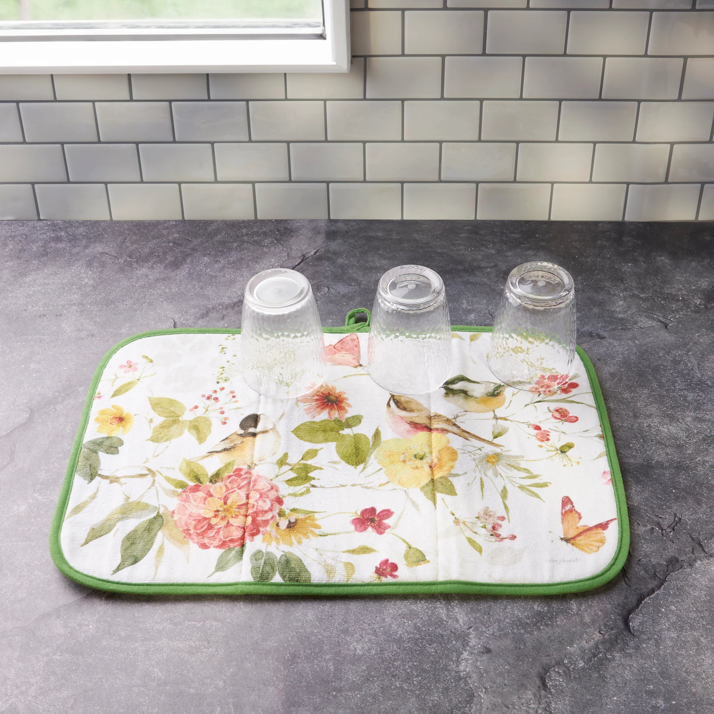 Chickadees - Drying Mat