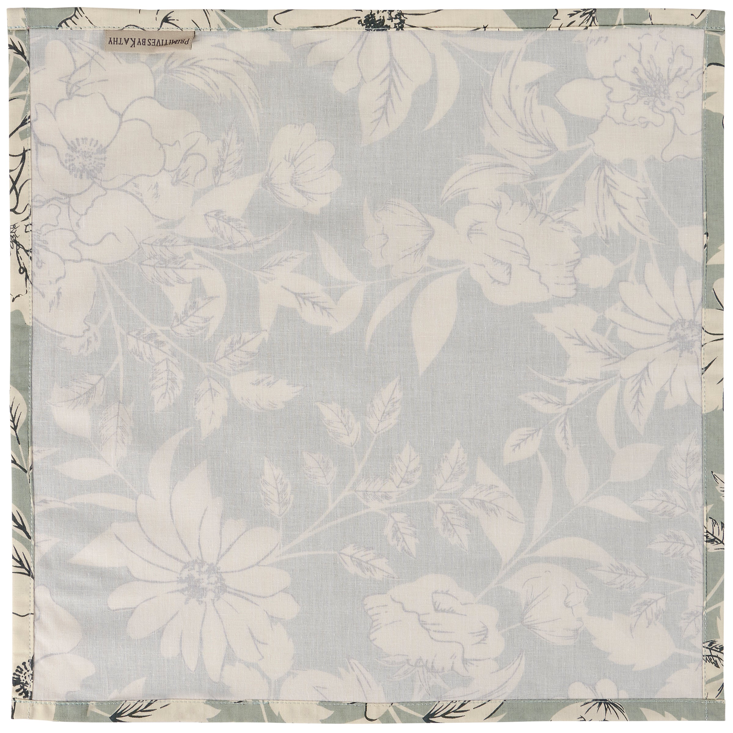 Blue Floral Napkin