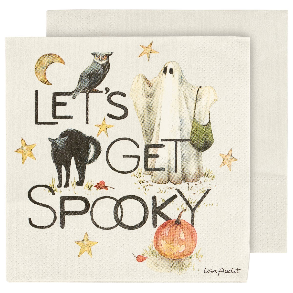 Get Spooky - Beverage Napkin