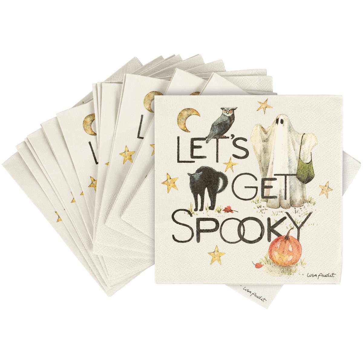 Get Spooky - Beverage Napkin
