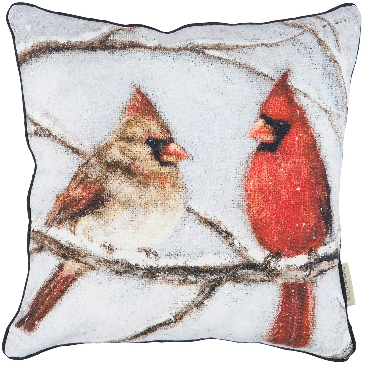 Cardinal Couple - Pillow