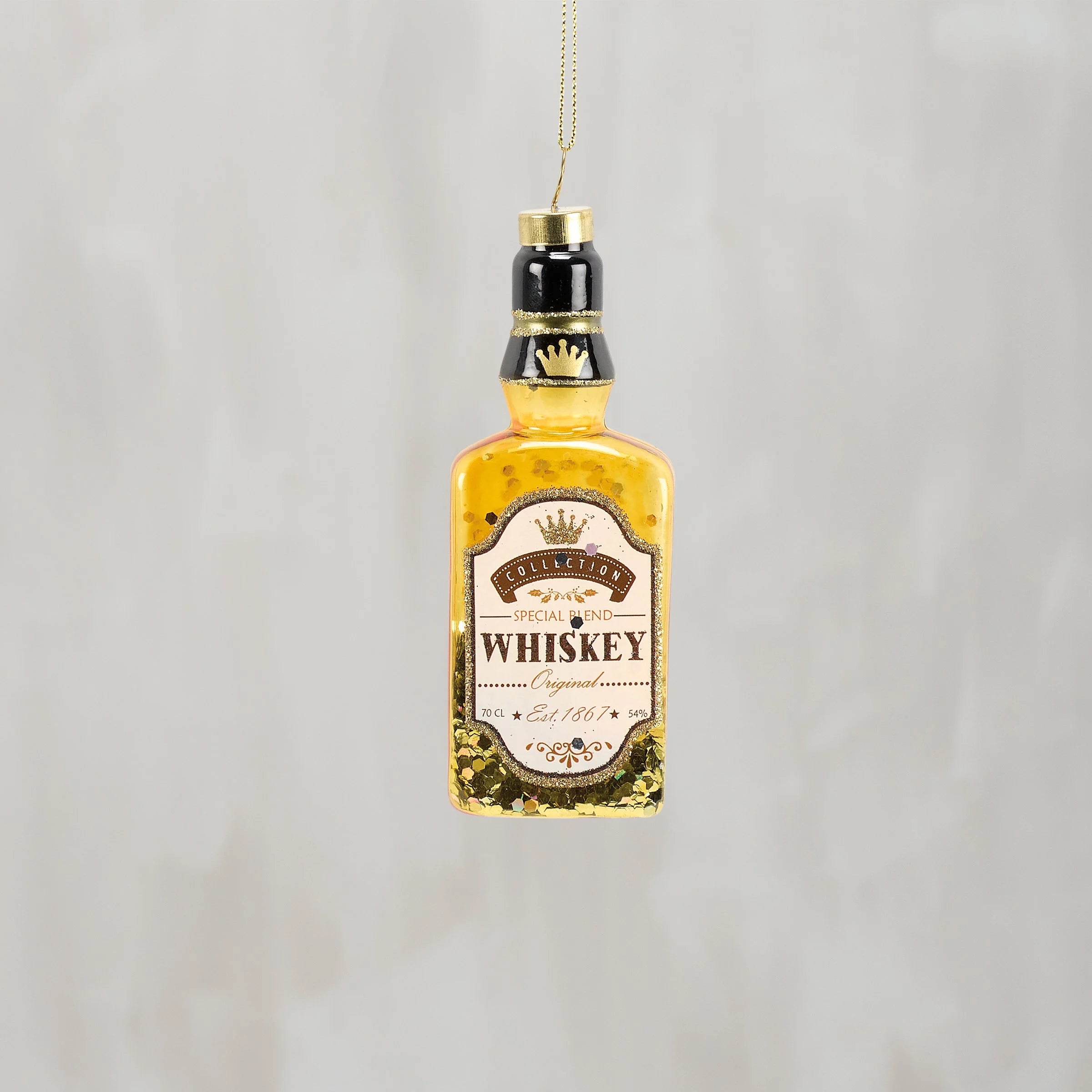 Whiskey Bottle Ornament