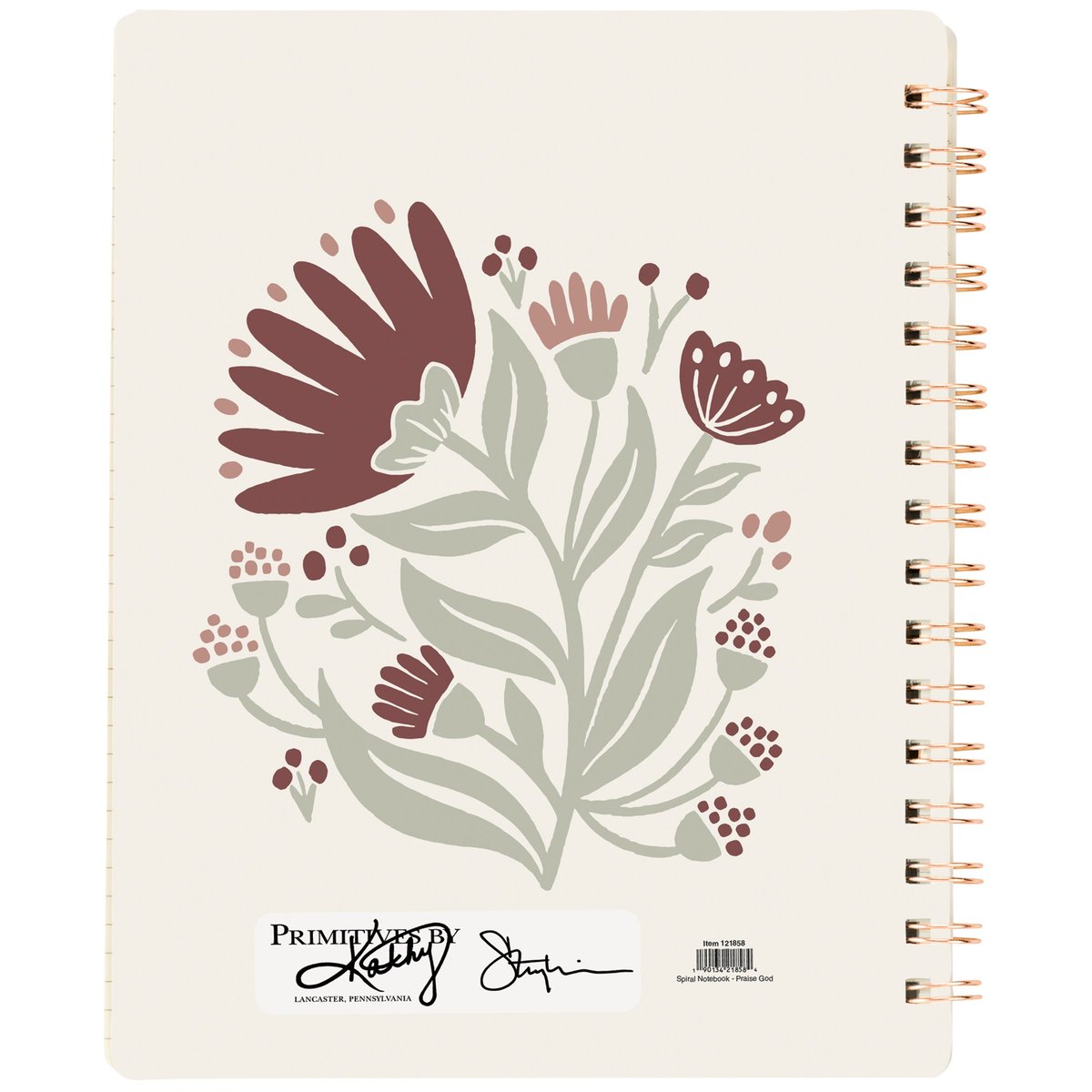 Praise God - Spiral Notebook