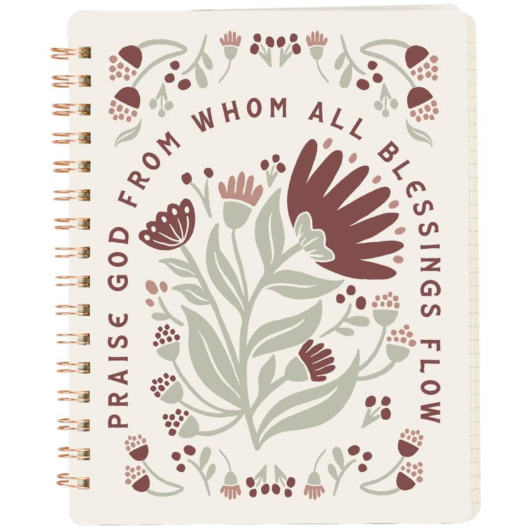 Praise God - Spiral Notebook
