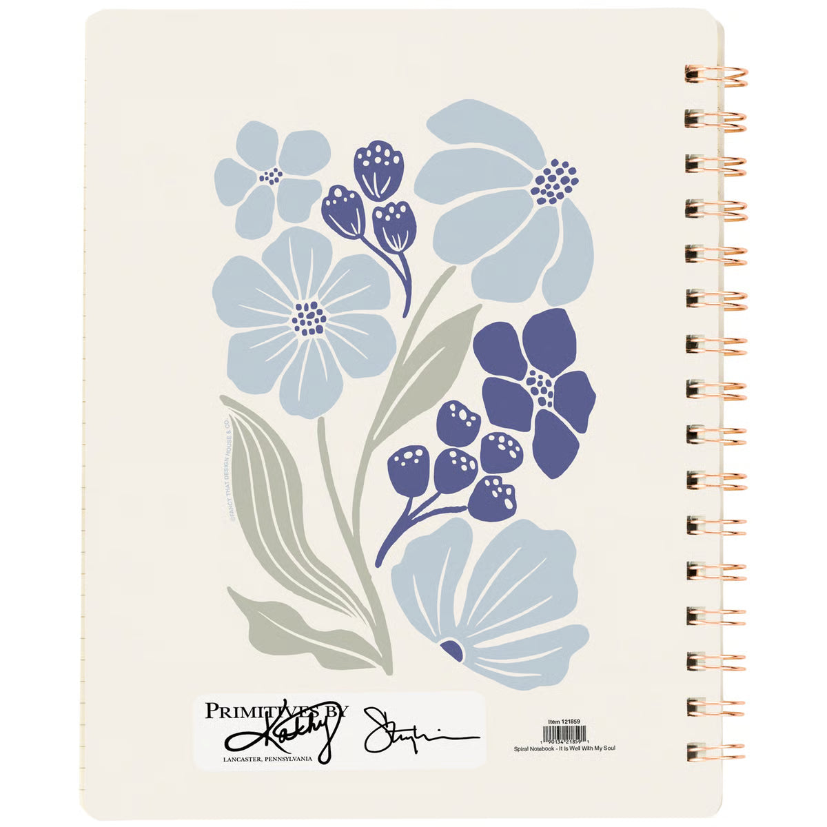 It is Well- Spiral Notebook