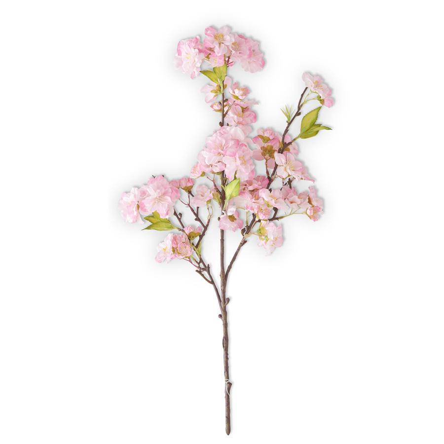 Pink Cherry Blossom Spray - 19.5"