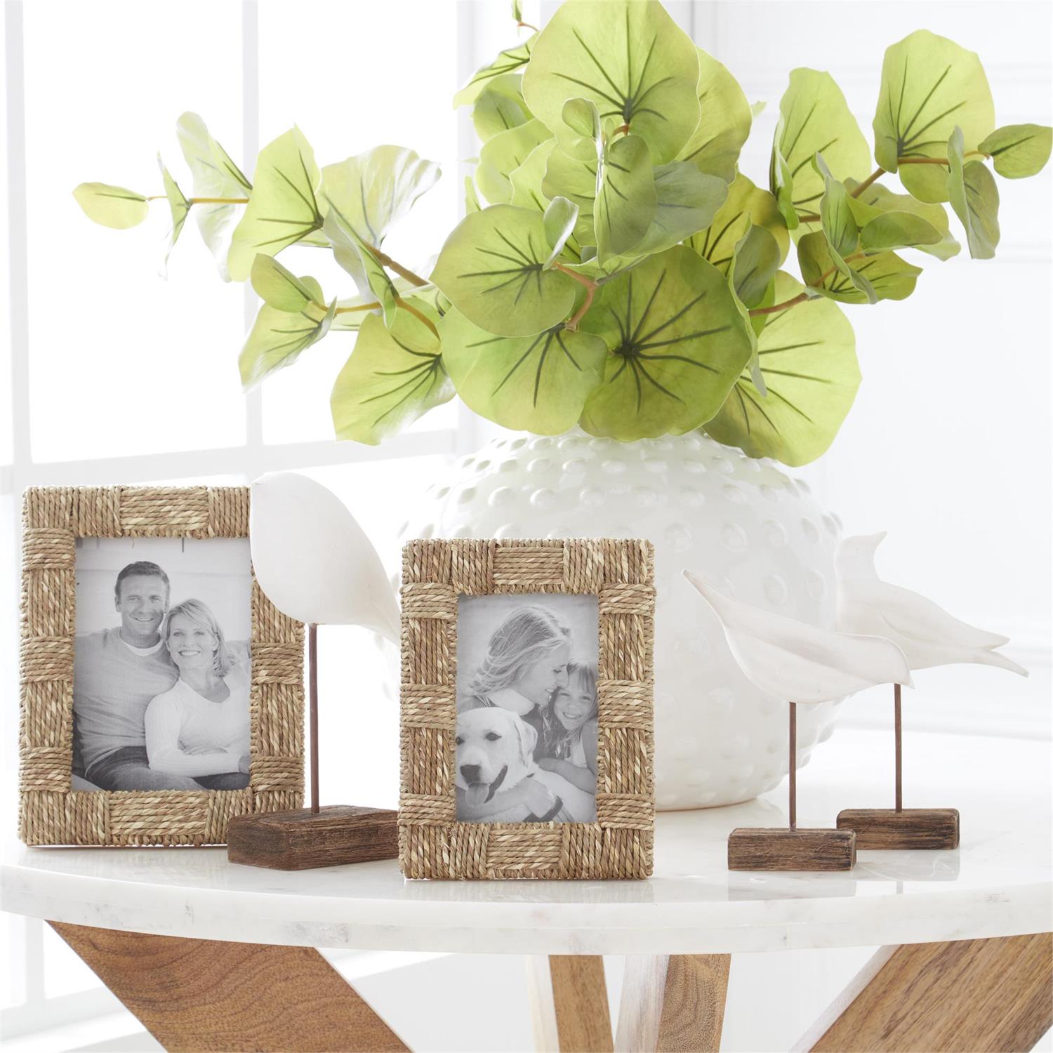 Woven Jute Photo Frame