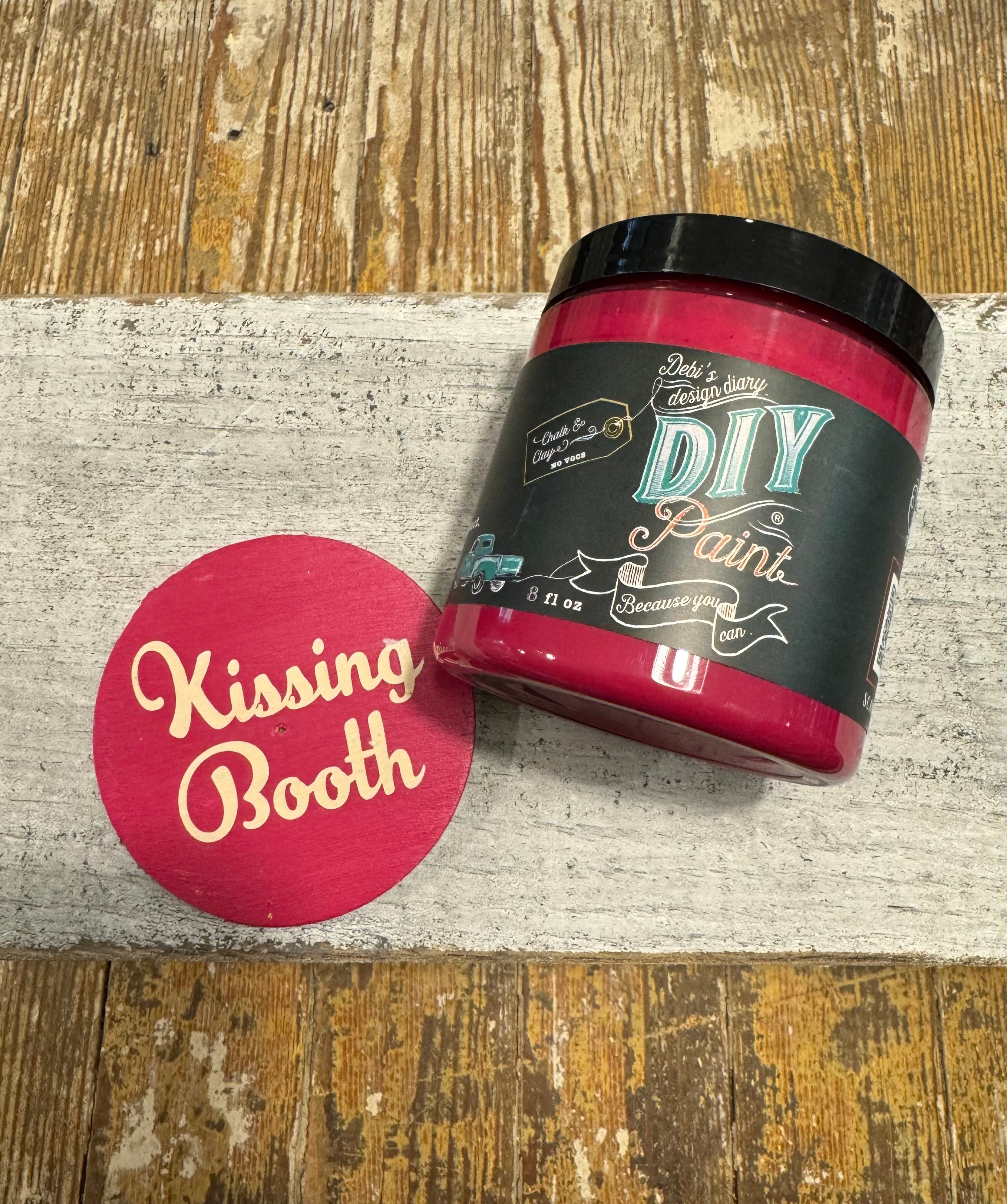 Kissing Booth DIY Paint