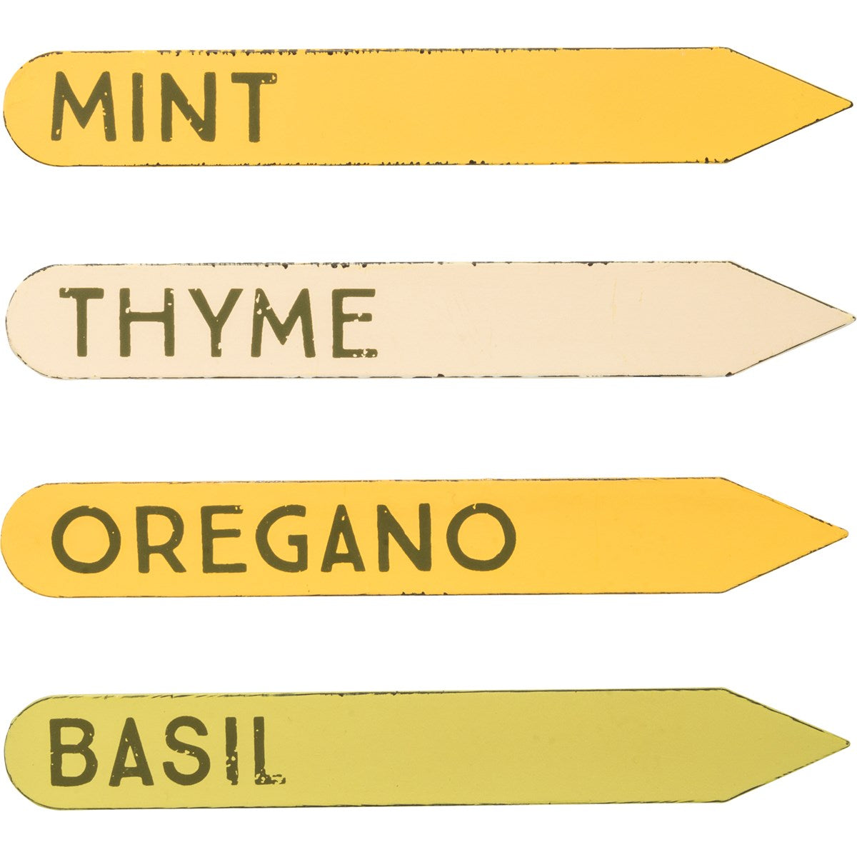 Herb Markers Set - Rustic