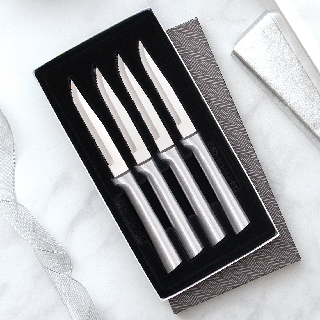 Serrated Steak Knives - Set of 4