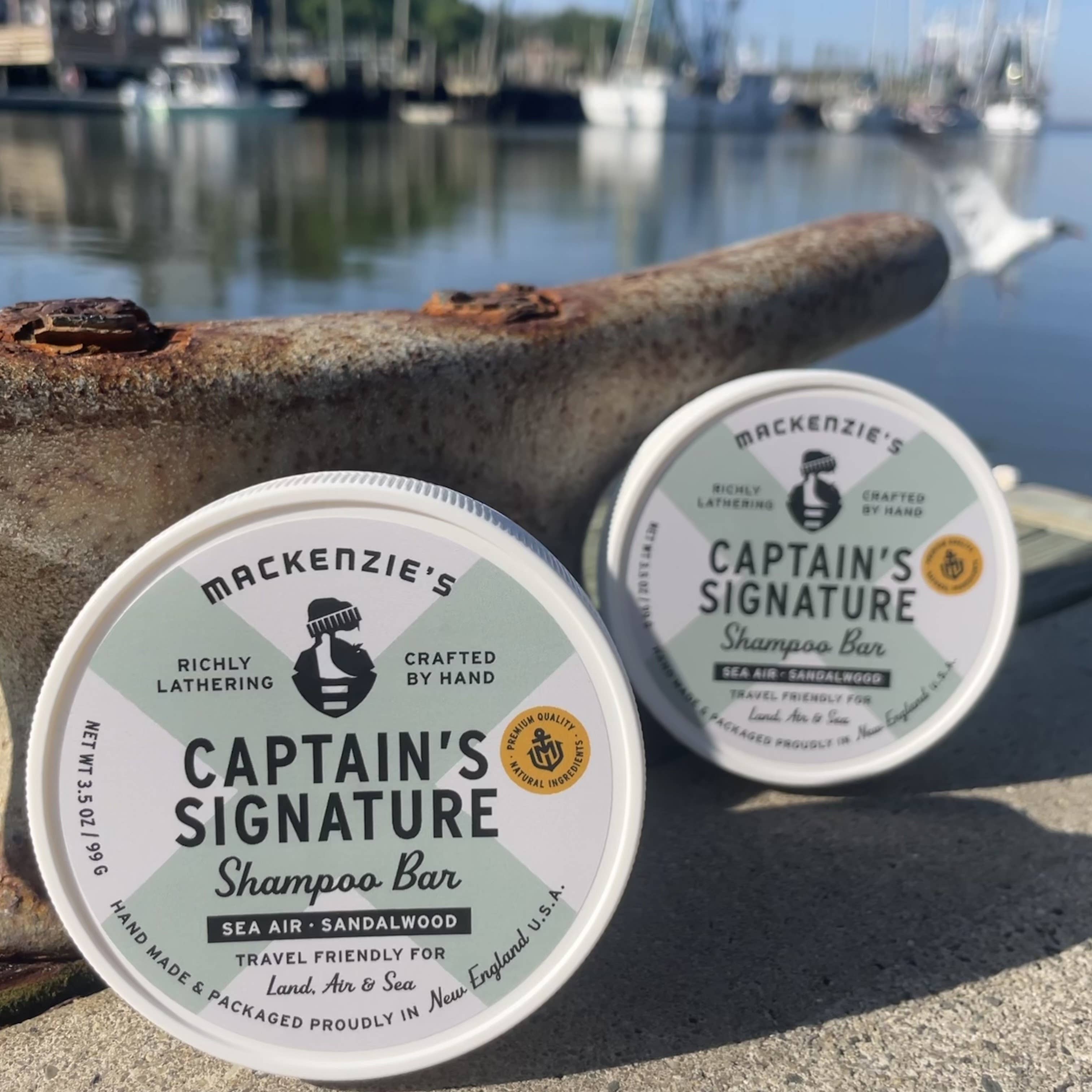 Captain's Signature Shampoo Bar 3.5 OZ