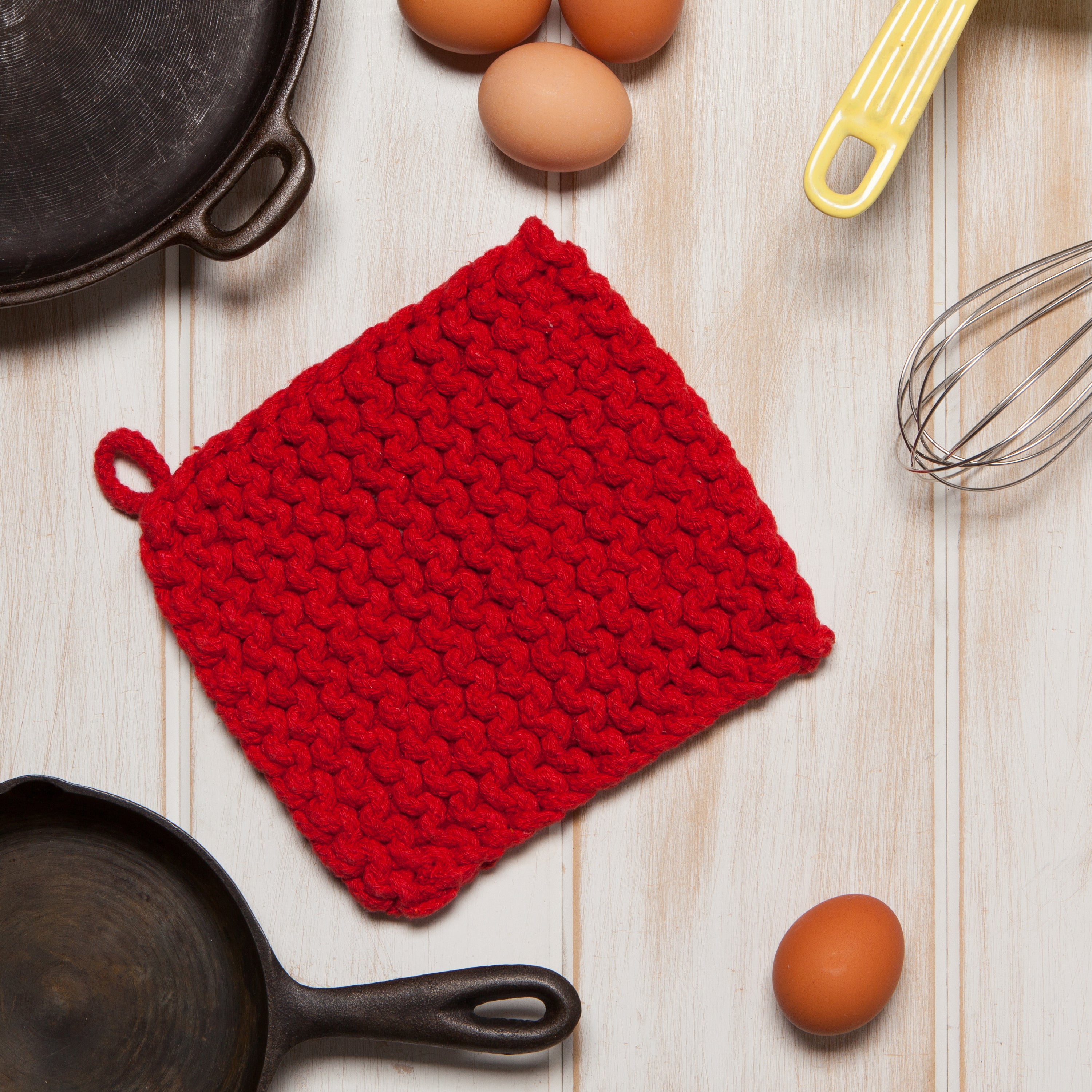 Chili - Knit Potholder