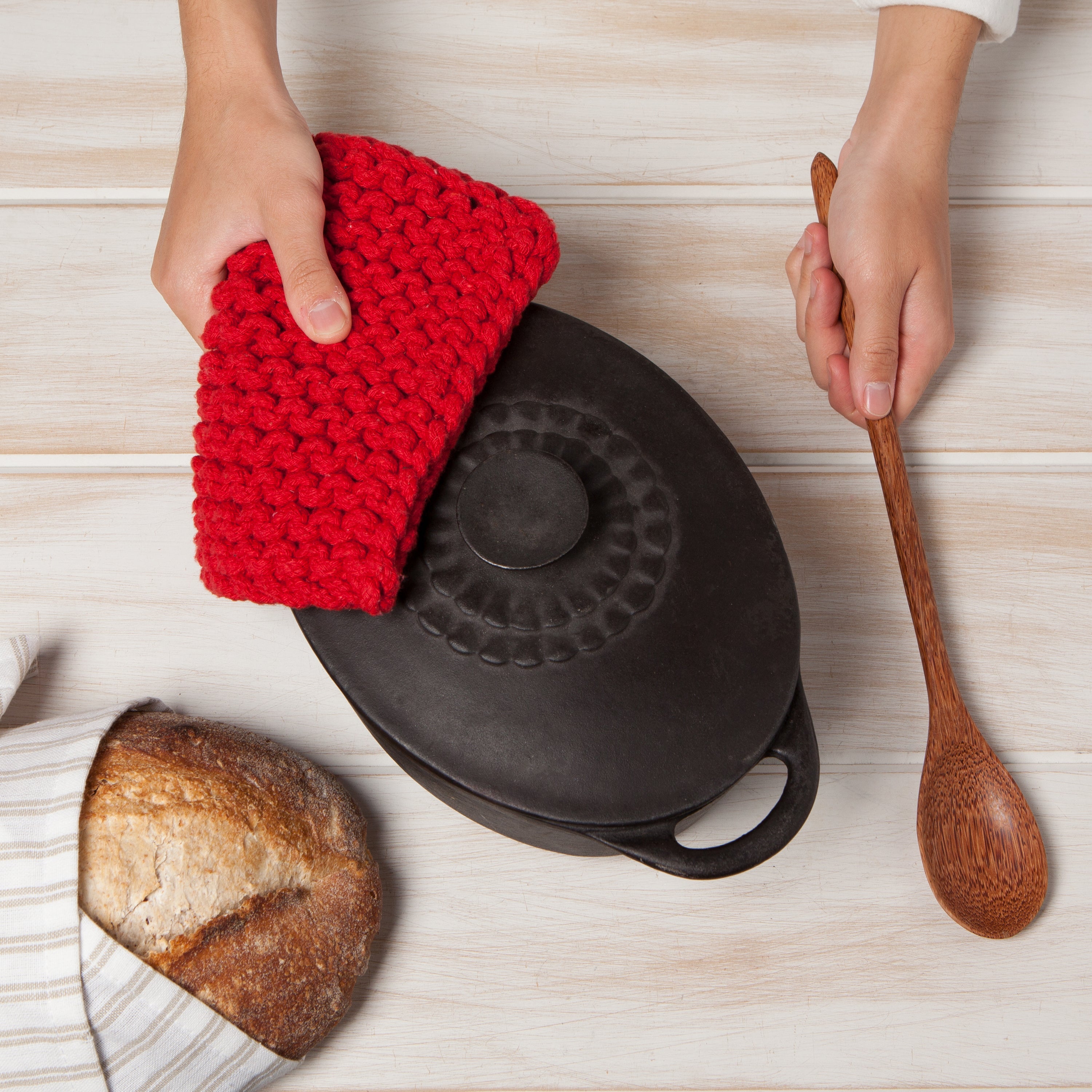 Chili - Knit Potholder