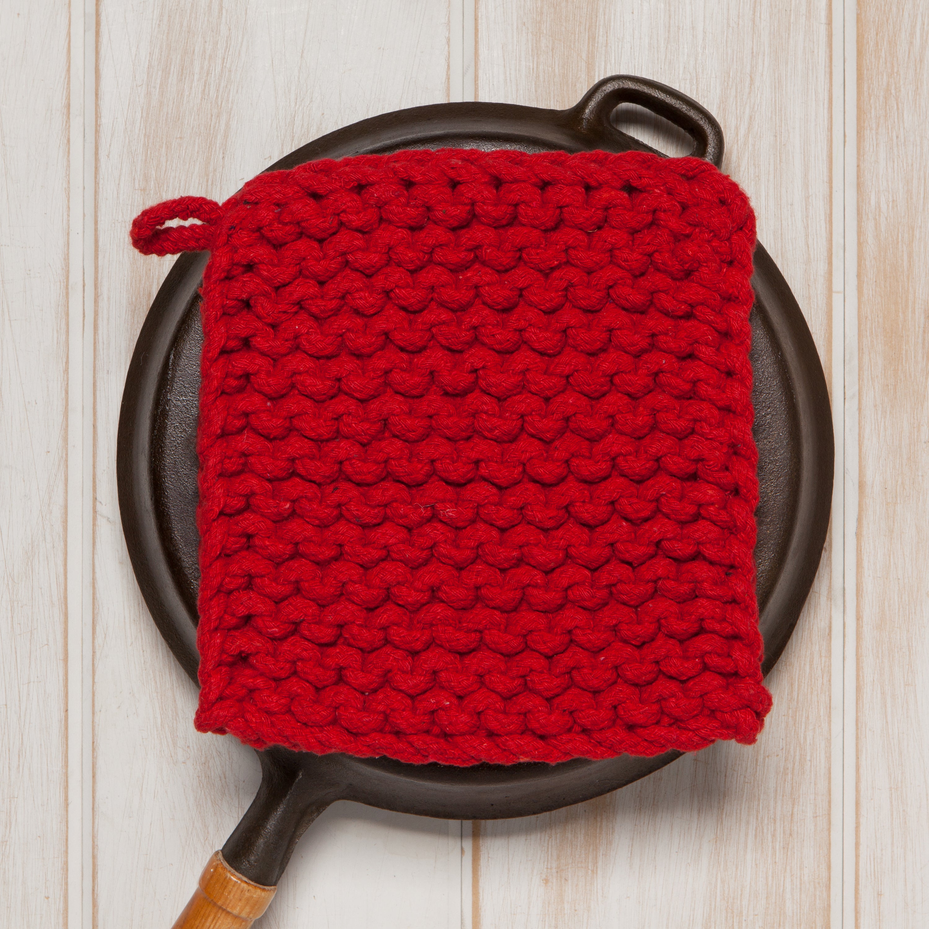 Chili - Knit Potholder