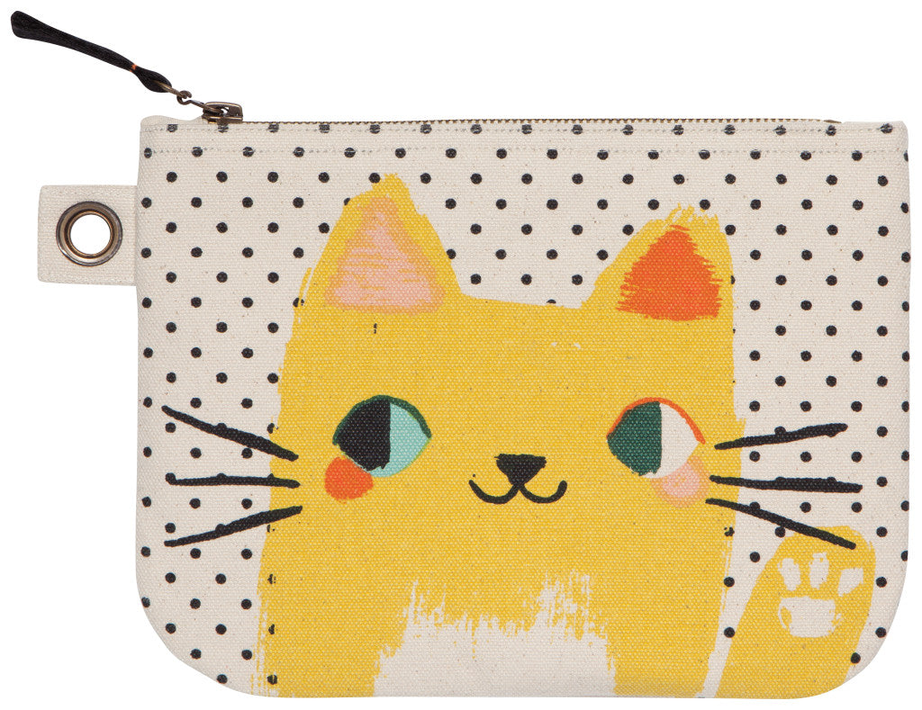 Meow Meow - Large Zipper Pouch