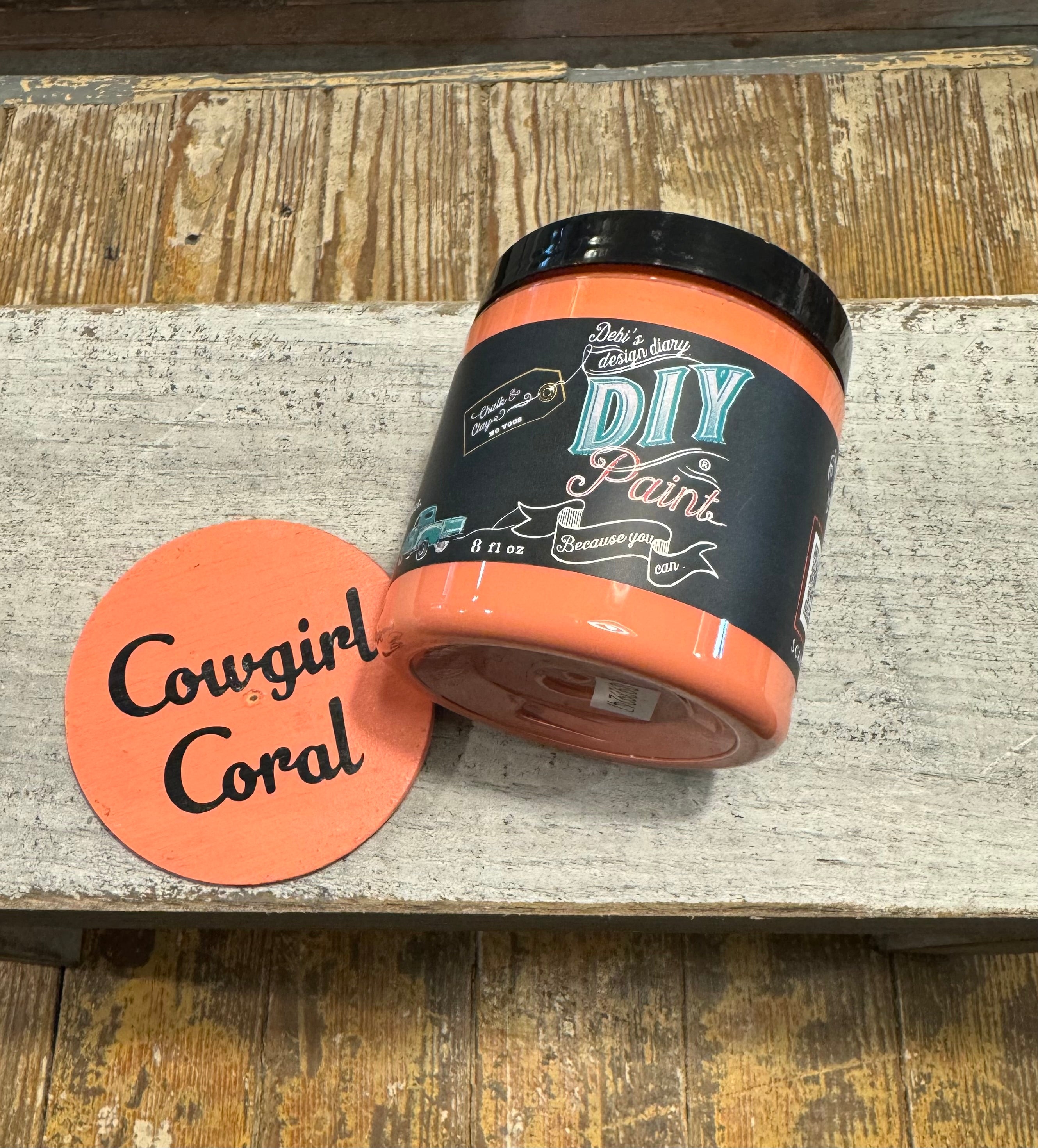 Cowgirl Coral DIY Paint