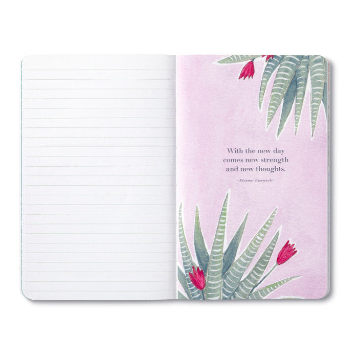 Each dawn holds a new hope for a new plan - Write Now Journal