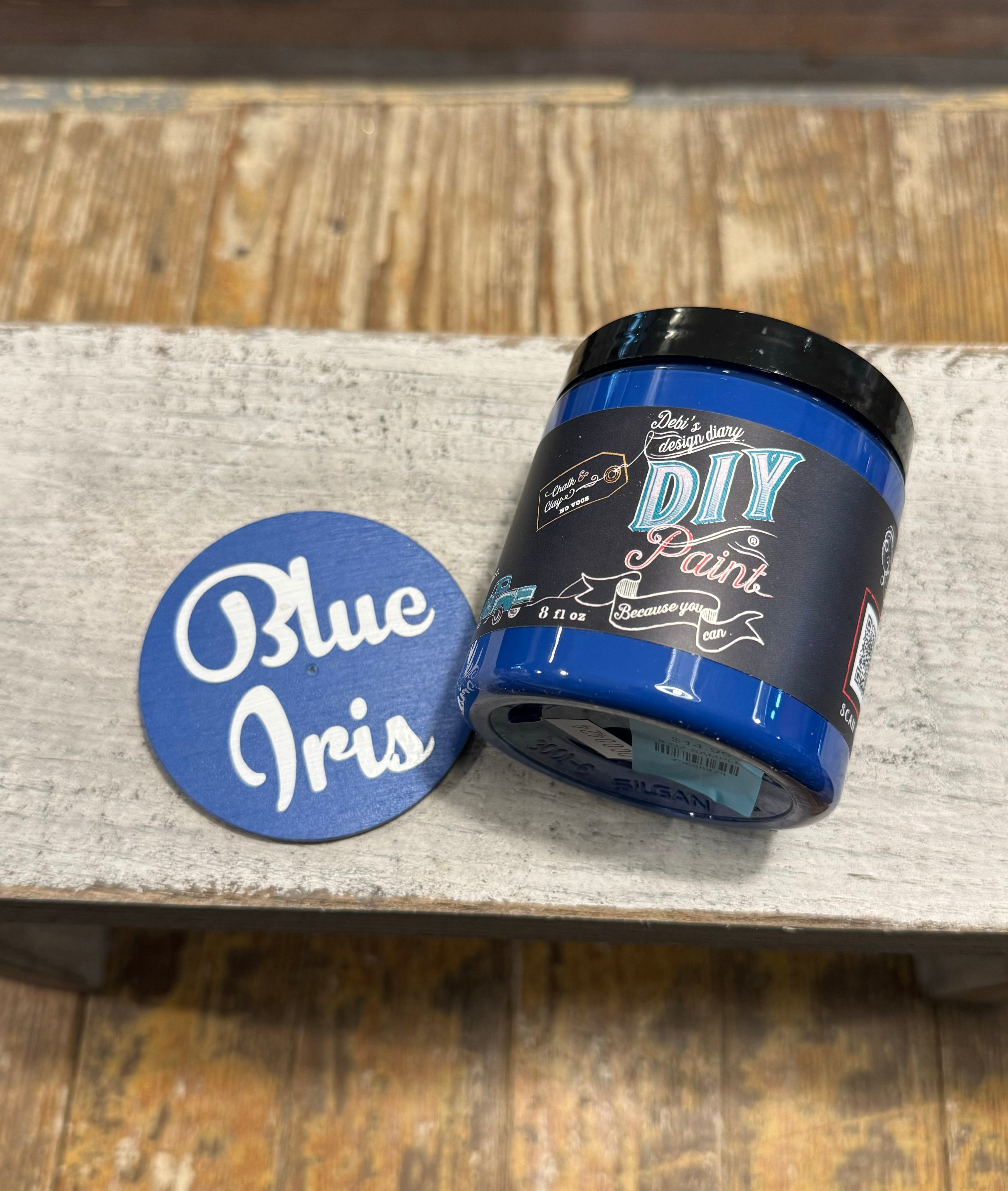 Blue Iris DIY Paint