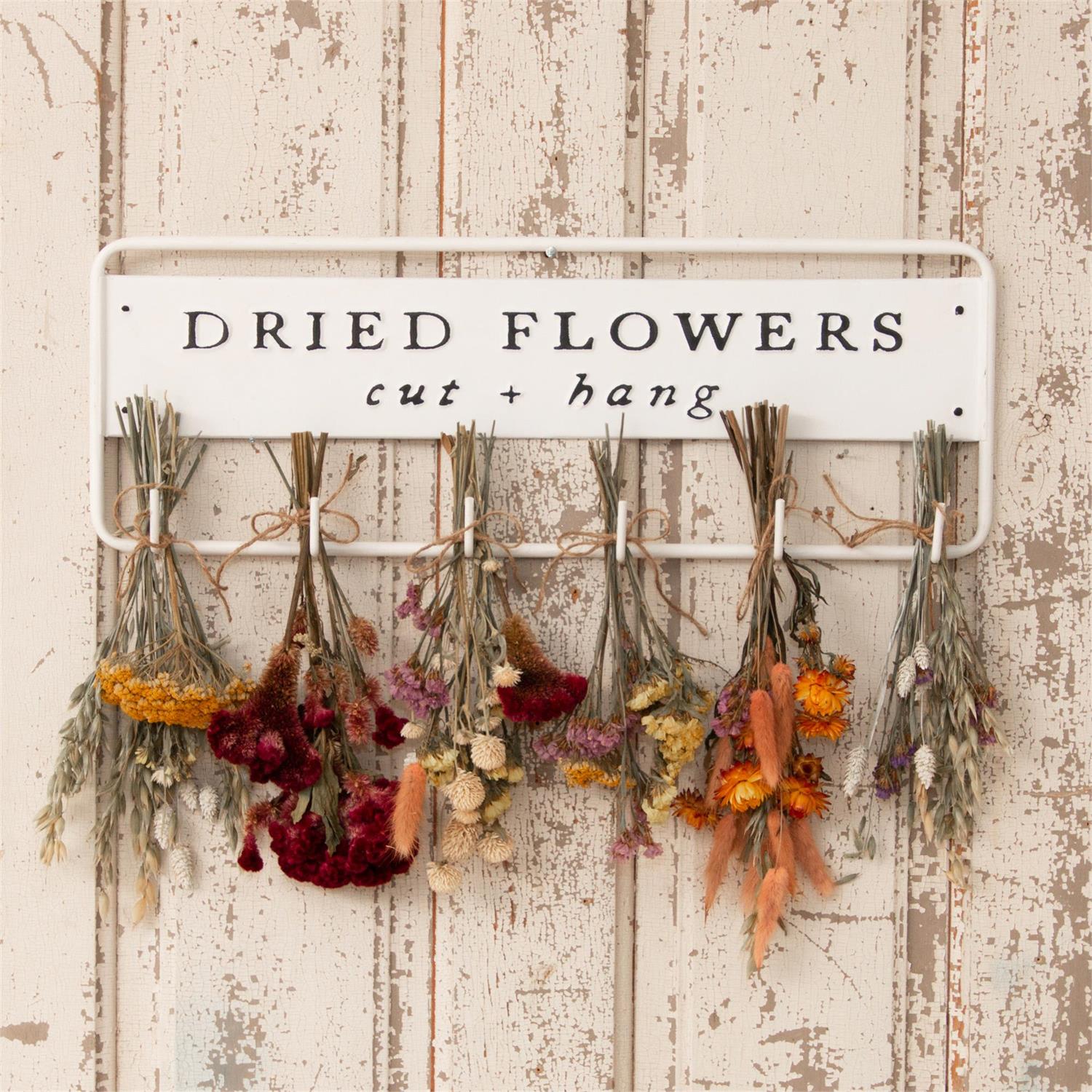 Dried Flowers - Wall Hooks