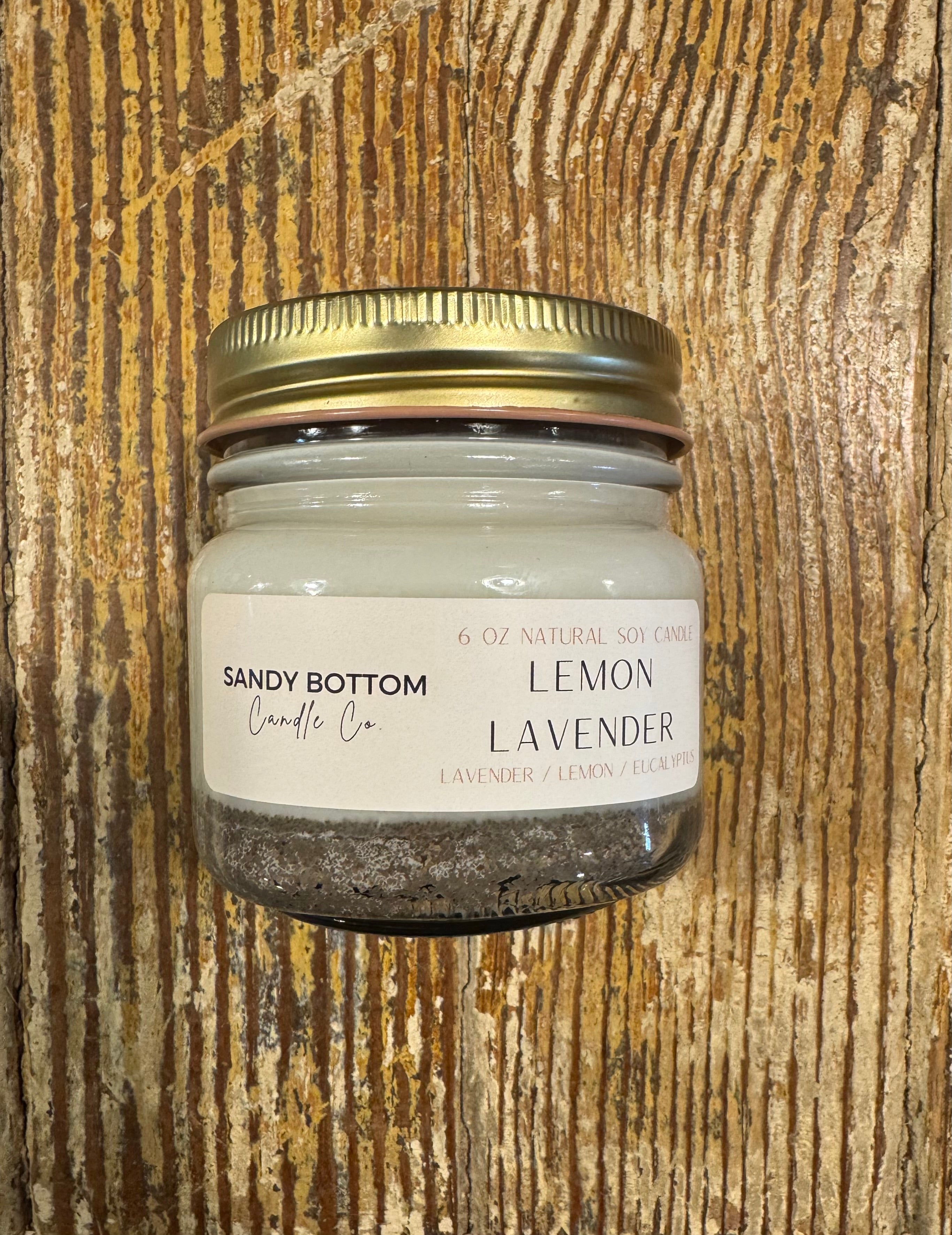 Lavender Lemon 6oz Jar Candle