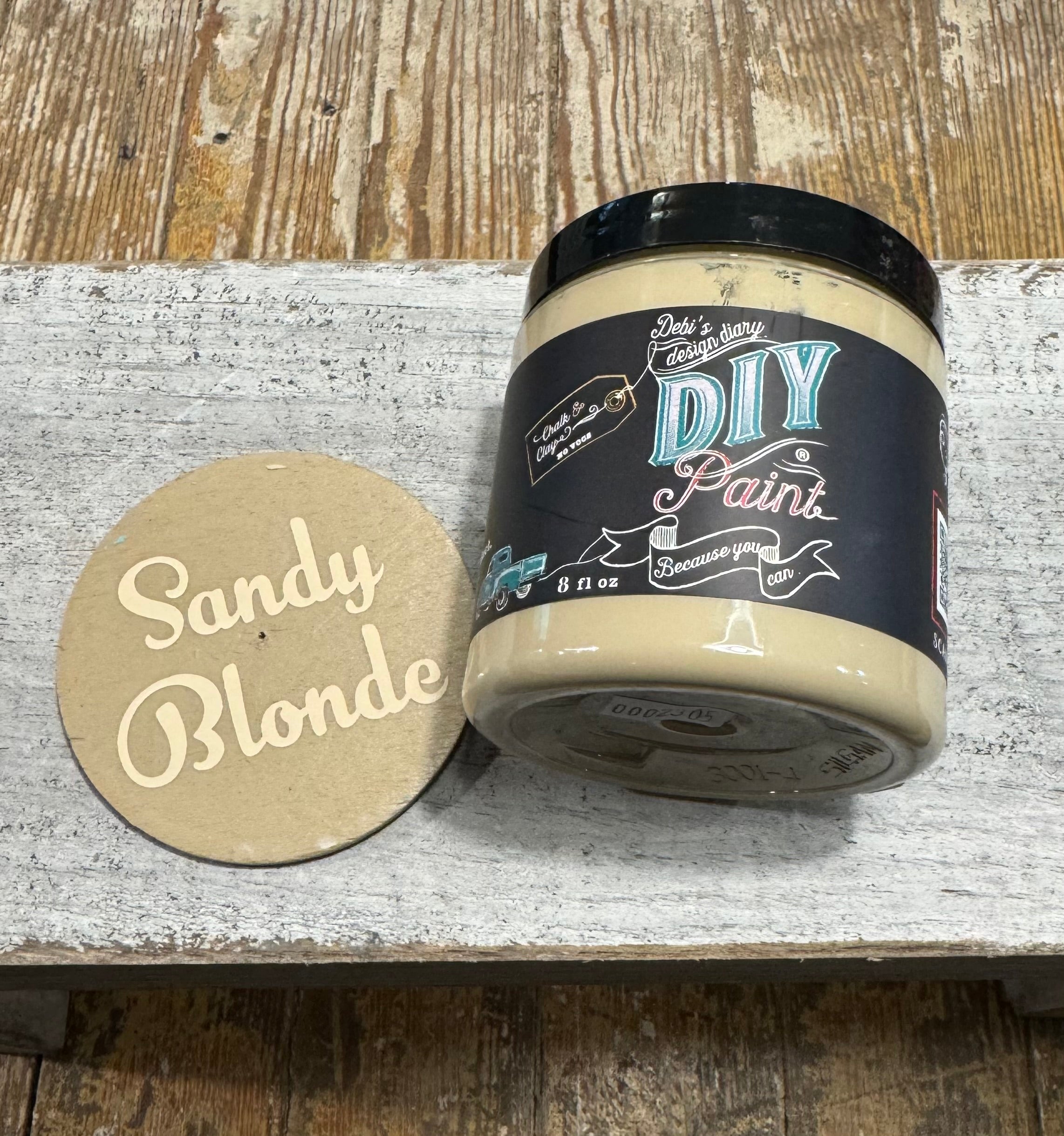 Sandy Blonde DIY Paint