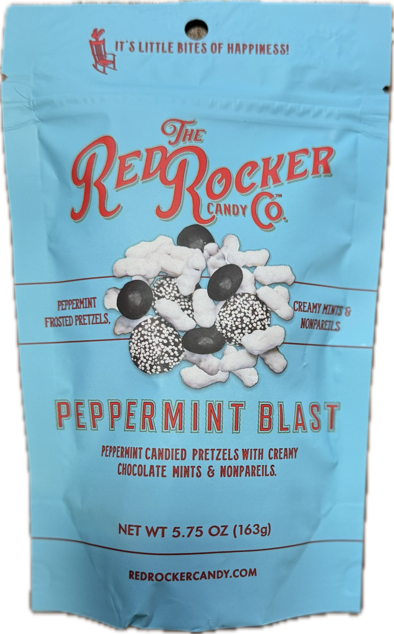 Peppermint Blast 5.75 oz Pouch - Red Rocker Candy