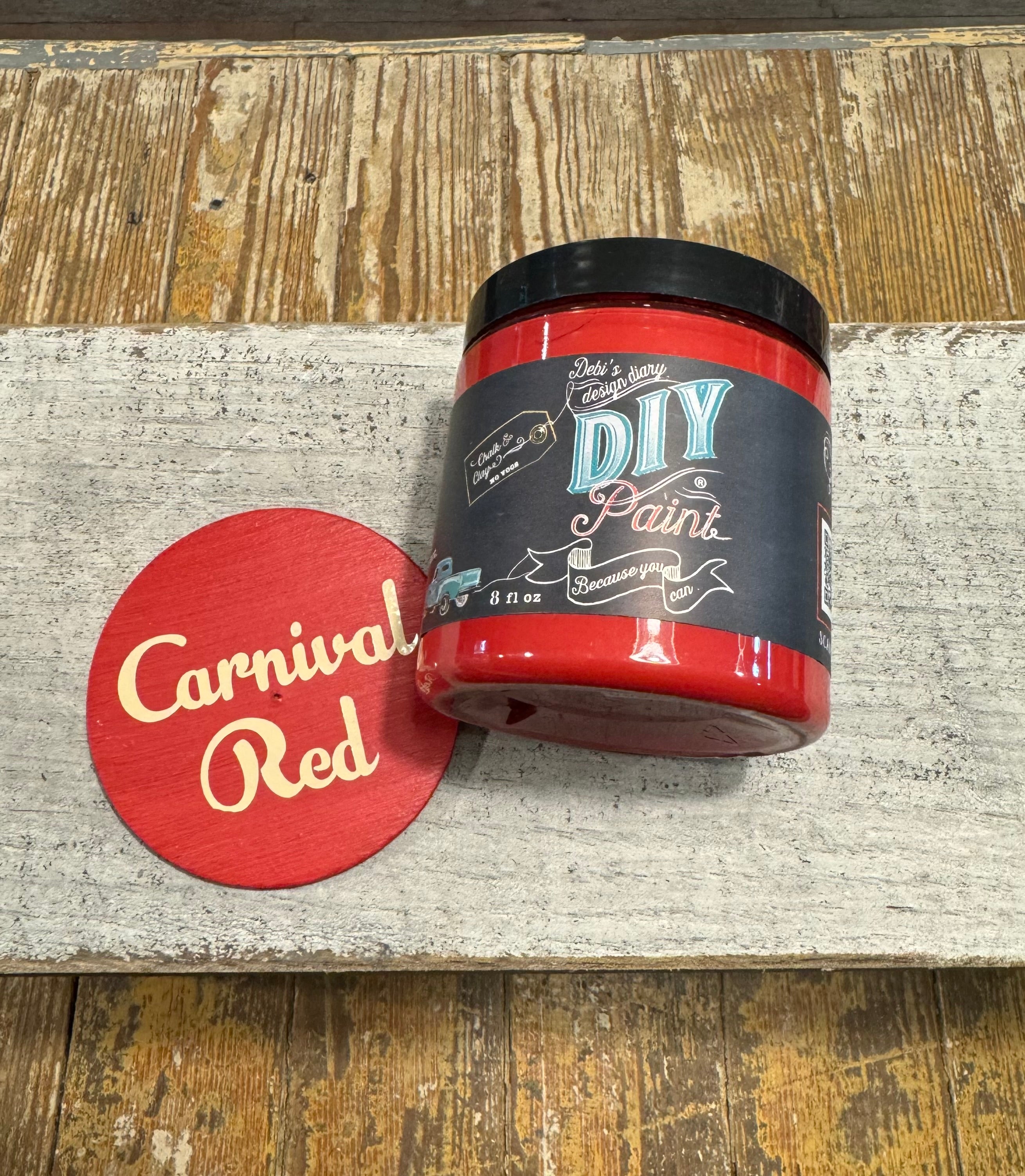 Carnival Red DIY Paint