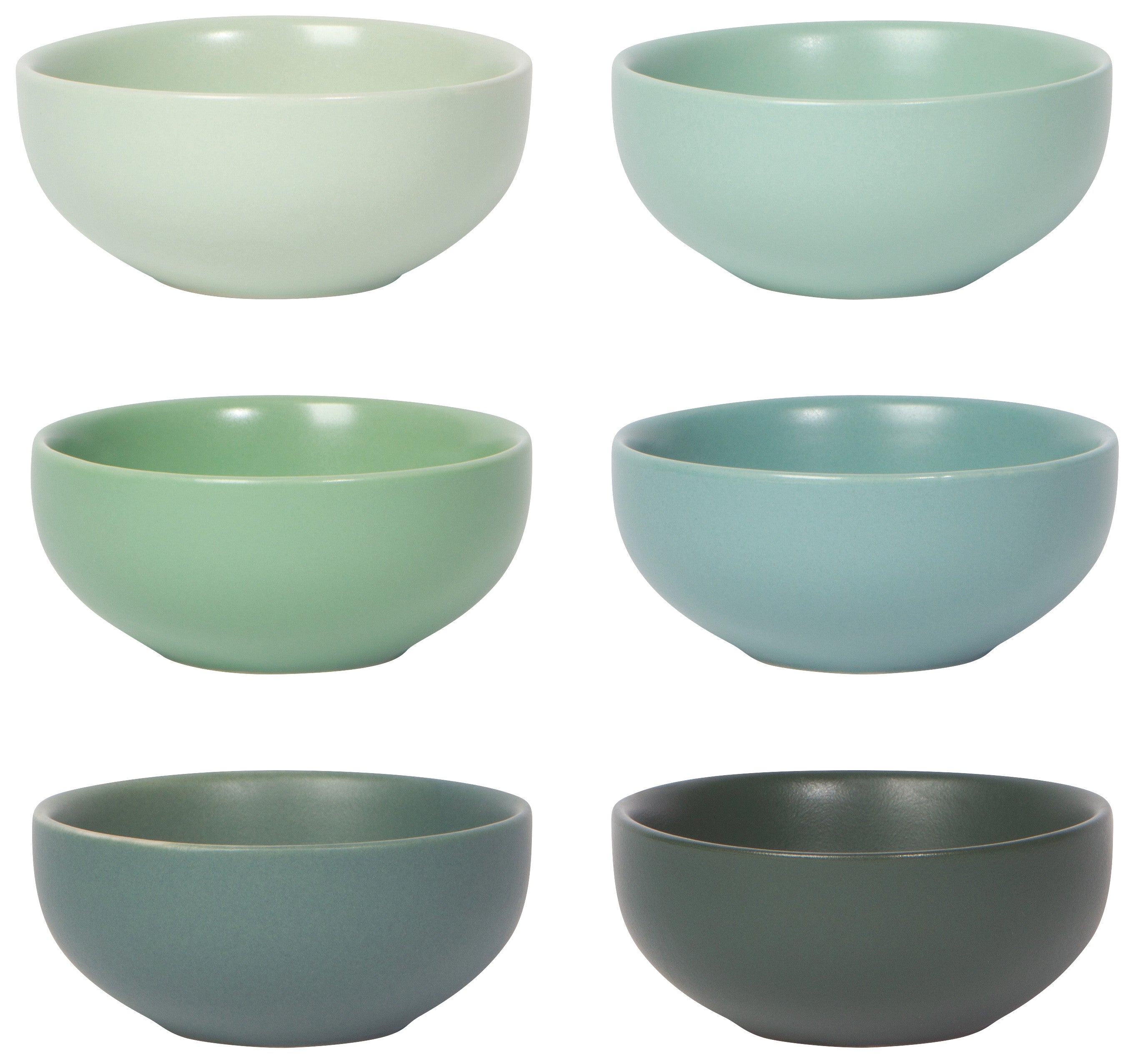 Leaf Stoneware - Pinch Bowl Set of 6