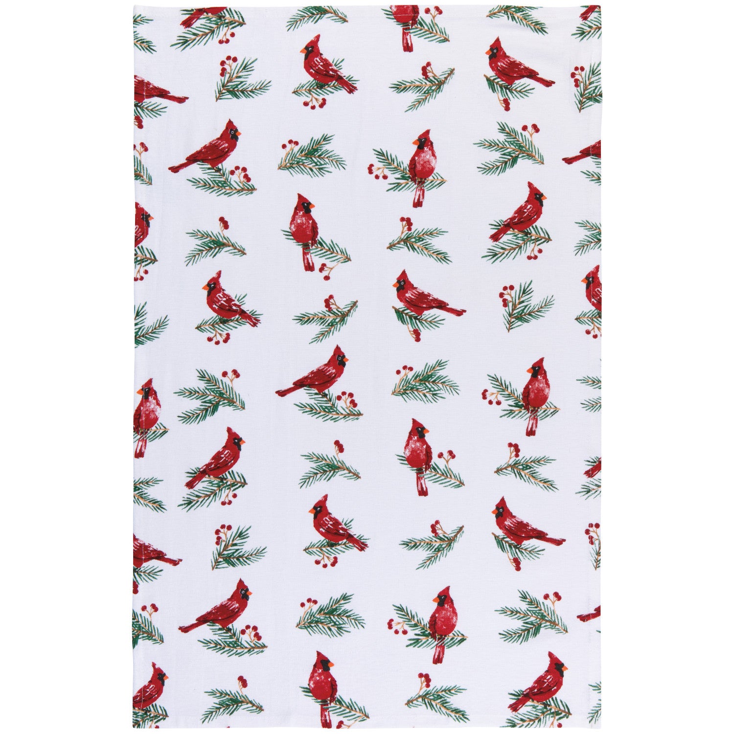 Birds & Boughs Christmas Floursack Towels Set 3