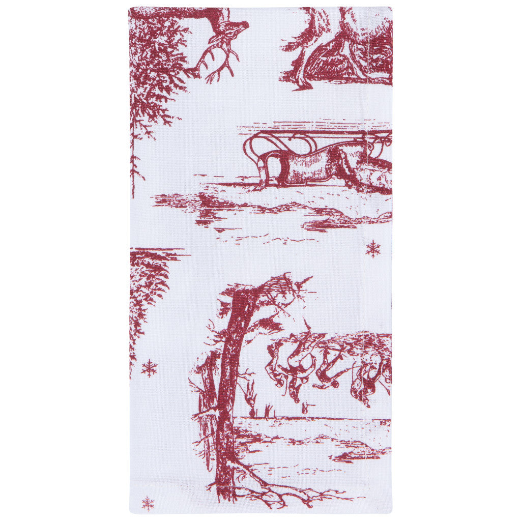 Winter Toile - Napkins 4 Pack