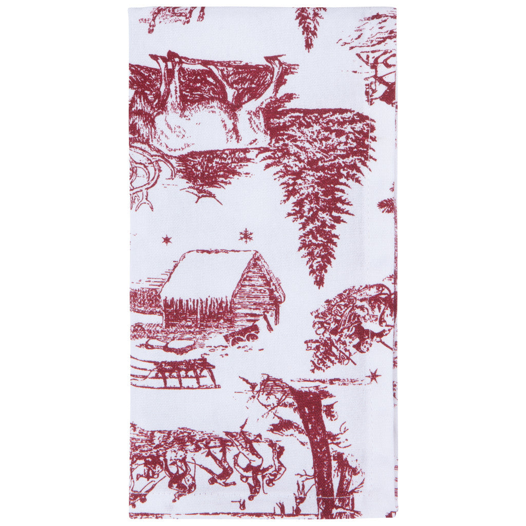 Winter Toile - Napkins 4 Pack