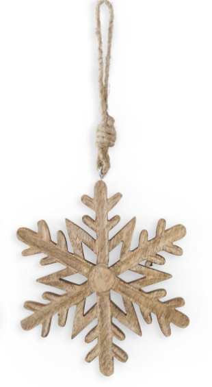 Mango Wood Ornament